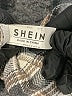 Shein 100% Polyester Gray Long Sleeve Button-Down Shirt Size M - photo 7