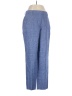 Anne Klein Chevron-herringbone Blue Casual Pants Size 4 - photo 1