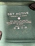 Set Active Teal Short Sleeve T-Shirt Size L - photo 7