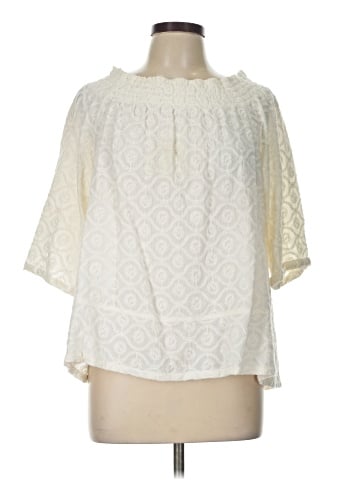 Current/Elliott 3/4 Sleeve Blouse (view 1)
