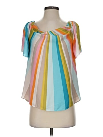 Trina Turk Short Sleeve Blouse (view 1)