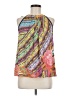 Assorted Brands Paisley Floral Graphic Pink Sleeveless Blouse Size 8 - photo 1