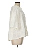 Current/Elliott 100% Cotton Ivory 3/4 Sleeve Blouse Size Lg (3) - photo 4