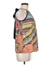 Assorted Brands Paisley Floral Graphic Pink Sleeveless Blouse Size 8 - photo 4