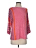 Dokotoo 100% Acrylic Color Block Pink Pullover Sweater Size S - photo 1