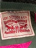Levi's 100% Nylon Argyle Green Jacket Size S - photo 6