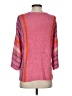 Dokotoo 100% Acrylic Color Block Pink Pullover Sweater Size S - photo 2