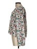 Forever 21 Floral Ivory Long Sleeve Blouse Size L - photo 5