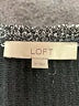 Ann Taylor LOFT Tweed Gray Pullover Sweater Size M - photo 7