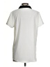 Unbranded 100% Polyester Color Block Ivory White Short Sleeve Blouse Size S - photo 2