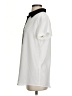 Unbranded 100% Polyester Color Block Ivory White Short Sleeve Blouse Size S - photo 5