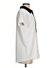 Unbranded 100% Polyester Color Block Ivory White Short Sleeve Blouse Size S - photo 4