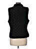 I.N. Studio 100% Polyester Black Vest Size M (estimated) - photo 2