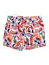 St. John's Bay Tropical Red Shorts Size 10 - photo 2