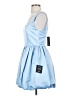 Lulus 100% Polyester Blue Cocktail Dress Size S - photo 5