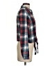 Noisy May 100% Cotton Plaid Red Blue Long Sleeve Blouse Size S - photo 4