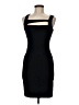 Helmut Solid Black Cocktail Dress Size M - photo 1