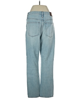 Madewell The High-Rise Slim Crop Boyjean in Dumas Wash: Ripped Edition (view 2)