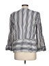 NY Collection Stripes White Ivory Blazer Size L - photo 2