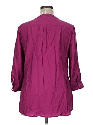 Roz & Ali 3/4 Sleeve Blouse (view 2)