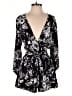 Sage 100% Rayon Print Black Cocktail Dress Size S - photo 1
