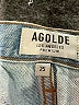AGOLDE 100% Cotton Blue Denim Shorts Size 25 waist - photo 3