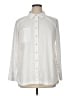 Talbots White Long Sleeve Button-Down Shirt Size 1X - photo 1
