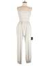 Lulus Solid Silver Jumpsuit Size S - photo 1