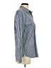 Vineyard Vines Checkered-gingham Blue Long Sleeve Button-Down Shirt Size 4 - photo 4