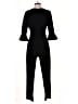 Black Halo Solid Black Jumpsuit Size 6 - photo 2