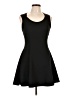 Forever 21 Solid Black Cocktail Dress Size L - photo 1