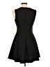 Forever 21 Solid Black Cocktail Dress Size L - photo 2