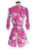 Genuine People 100% Polyester Paisley Pink Romper Size S (estimated) - photo 2