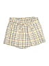 Ann Taylor LOFT Plaid Yellow Shorts Size M - photo 1