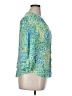 Indigo Rose Floral Green 3/4 Sleeve Blouse Size XL (petite) - photo 4