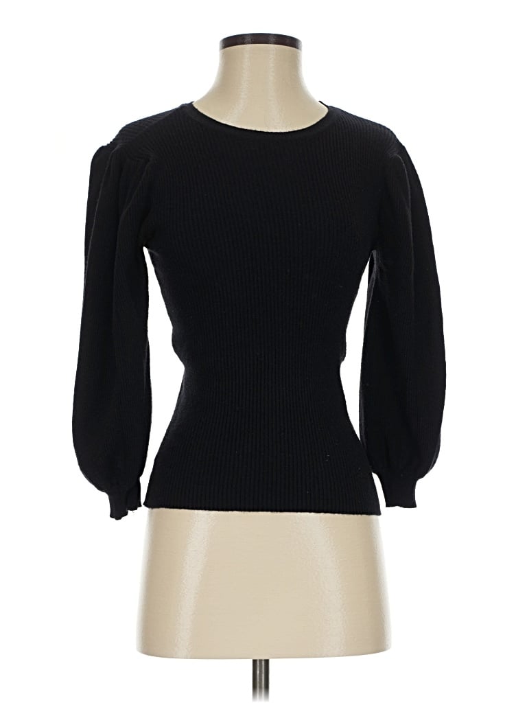 Pre-owned Aqua Pullover Sweater In Black