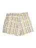 Ann Taylor LOFT Plaid Yellow Shorts Size M - photo 2