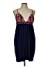 Mara Hoffman 100% Modal Blue Sleeveless Top Size L - photo 1