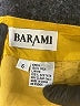 Barami 100% Silk Solid Yellow Gold Silk Skirt Size 6 - photo 4