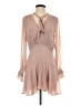 TJD 100% Polyester Tan Casual Dress Size S - photo 1