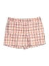 Ann Taylor LOFT Plaid Orange Shorts Size 8 - photo 1