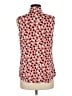 Anne Klein Polka Dots Pink Sleeveless Blouse Size M - photo 2