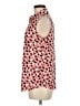 Anne Klein Polka Dots Pink Sleeveless Blouse Size M - photo 5