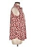 Anne Klein Polka Dots Pink Sleeveless Blouse Size M - photo 4