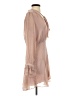 TJD 100% Polyester Tan Casual Dress Size S - photo 4