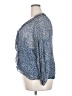 Lucky Brand Blue Long Sleeve Blouse Size XXL - photo 5