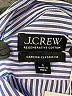 J.Crew 100% Cotton Stripes Blue Long Sleeve Button-Down Shirt Size 4 - photo 7