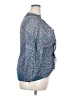 Lucky Brand Blue Long Sleeve Blouse Size XXL - photo 4