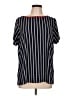 Susan Graver Black Short Sleeve T-Shirt Size L - photo 1