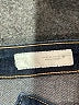 Zara Chevron-herringbone Blue Jeans Size 4 - photo 7